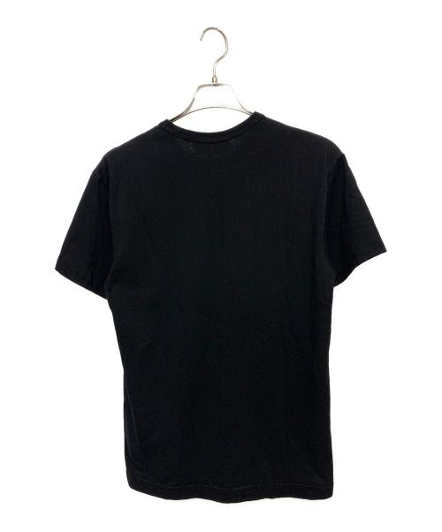 COMME des GARCONS（コムデギャルソン）COMME des GARCONS (コムデギャルソン) CDGプリントTシャツ ブラック サイズ:Lの古着・服飾アイテム