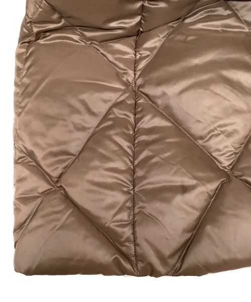BURBERRY LONDON（バーバリーロンドン）BURBERRY LONDON (バーバリーロンドン) ロングダウンコート ブラウン サイズ:40の古着・服飾アイテム