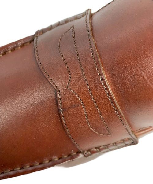 CLARKS（クラークス）CLARKS (クラークス) コインローファー ブラウン サイズ:UK7 未使用品の古着・服飾アイテム