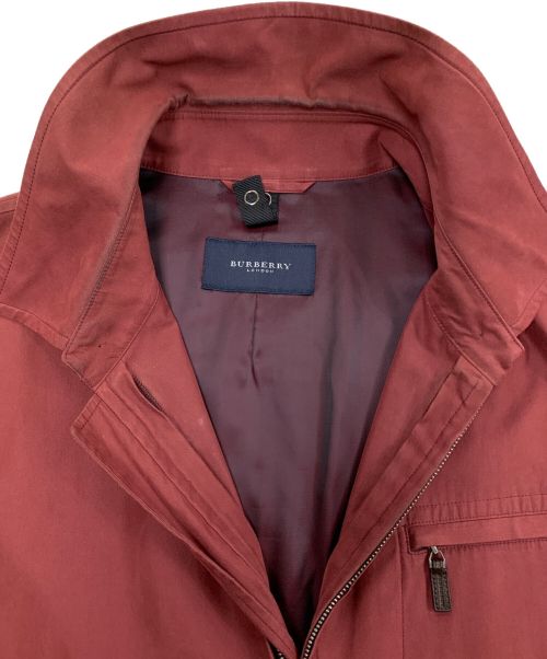 BURBERRY LONDON（バーバリーロンドン）BURBERRY LONDON (バーバリーロンドン) ライナー付ジャケット レッド サイズ:Lの古着・服飾アイテム