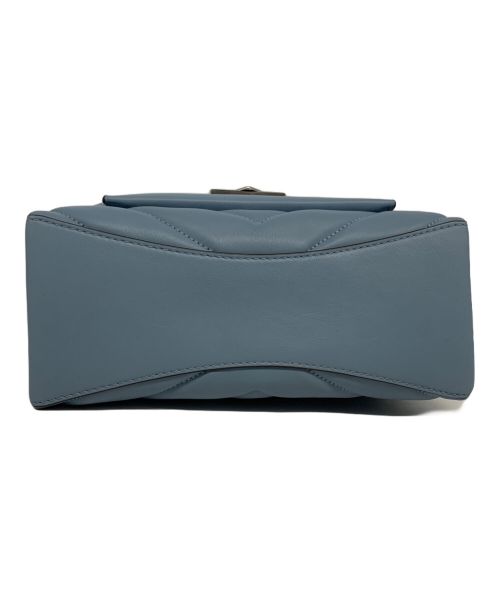 MICHAEL KORS（マイケル・コース）MICHAEL KORS (マイケルコース) ミディアムキルティングレザー コンバーチブルショルダーバッグ スカイブルー 未使用品の古着・服飾アイテム