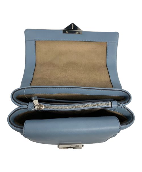 MICHAEL KORS（マイケル・コース）MICHAEL KORS (マイケルコース) ミディアムキルティングレザー コンバーチブルショルダーバッグ スカイブルー 未使用品の古着・服飾アイテム