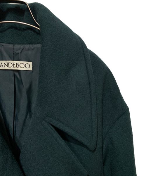 RANDEBOO（ランデブー）RANDEBOO (ランデブー) チェスターウールコート グリーンの古着・服飾アイテム