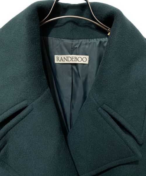 RANDEBOO（ランデブー）RANDEBOO (ランデブー) チェスターウールコート グリーンの古着・服飾アイテム
