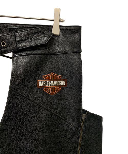 HARLEY-DAVIDSON（ハーレーダビッドソン）HARLEY-DAVIDSON (ハーレーダビッドソン) レザーチャップス ブラック サイズ:Lの古着・服飾アイテム