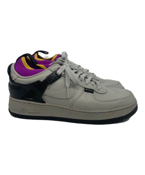 NIKE（ナイキ）NIKE (ナイキ) UNDERCOVER (アンダーカバー) エアフォース1 Grey Fog グレー×パープル サイズ:25.5の古着・服飾アイテム