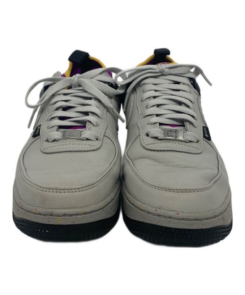 NIKE（ナイキ）NIKE (ナイキ) UNDERCOVER (アンダーカバー) エアフォース1 Grey Fog グレー×パープル サイズ:25.5の古着・服飾アイテム