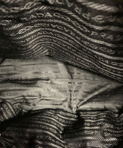 PRADA（プラダ）PRADA (プラダ) TESSUTO TREND　ナイロンバッグ ブラックの古着・服飾アイテム