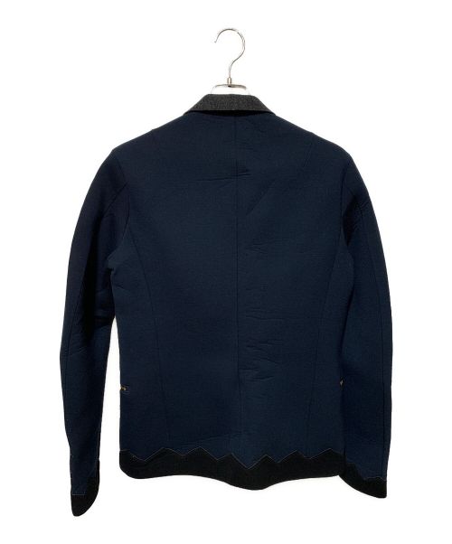 KOLOR（カラー）KOLOR (カラー) スウェットデザインジャケット ネイビー サイズ:3の古着・服飾アイテム