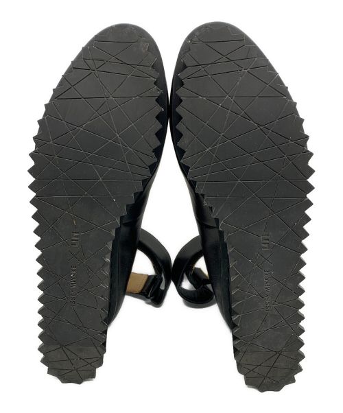 ISSEY MIYAKE（イッセイミヤケ）ISSEY MIYAKE (イッセイミヤケ) UNITED NUDE (ユナイテッドヌード) 厚底パンプス ブラック サイズ:39の古着・服飾アイテム