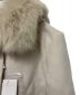 And Couture (アンドクチュール) フォックスファーロングコート アイボリー サイズ:38 未使用品：11000円