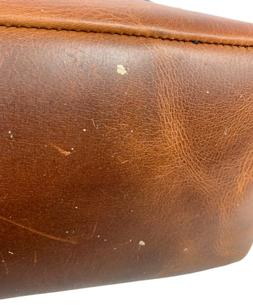 Timberland（ティンバーランド）Timberland (ティンバーランド) マルチパーパスバッグ ネイビー×ブラウンの古着・服飾アイテム