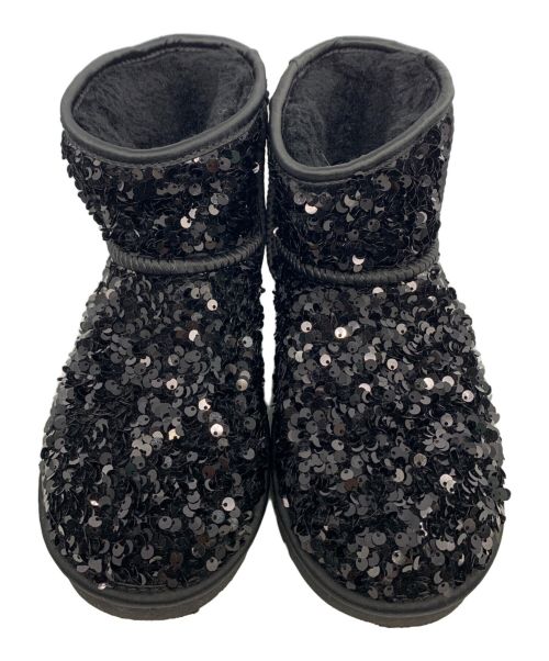 UGG（アグ）UGG (アグ) Classic Mini Chunky Sequin ブラック サイズ:22の古着・服飾アイテム