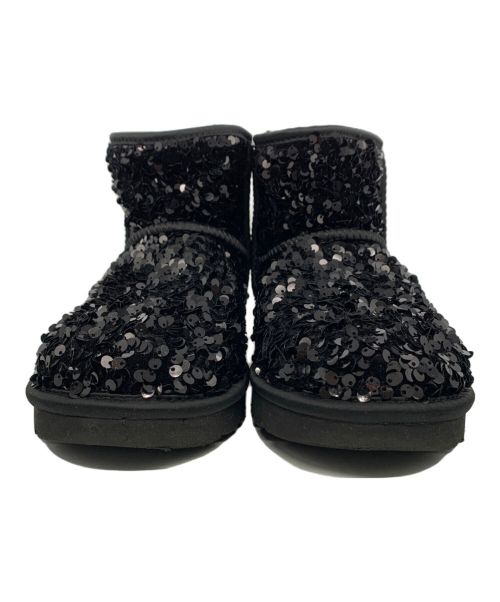 UGG（アグ）UGG (アグ) Classic Mini Chunky Sequin ブラック サイズ:22の古着・服飾アイテム