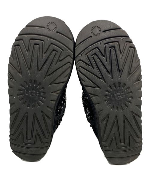 UGG（アグ）UGG (アグ) Classic Mini Chunky Sequin ブラック サイズ:22の古着・服飾アイテム