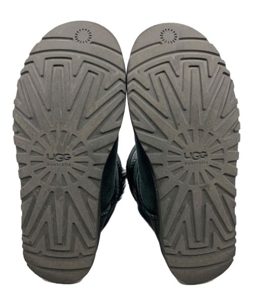 UGG（アグ）UGG (アグ) W JOSETTE リボンブーツ ブラック サイズ:24の古着・服飾アイテム