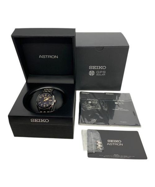 SEIKO（セイコー）SEIKO (セイコー) GPSソーラー衛星電波モデル ブラックの古着・服飾アイテム