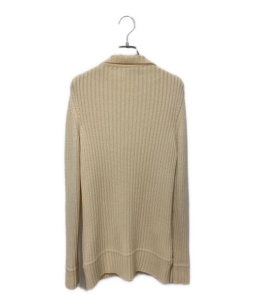 FENDI（フェンディ）FENDI (フェンディ) リブカーディガン クリーム サイズ:44の古着・服飾アイテム