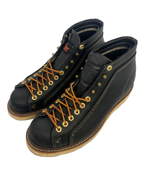 THOROGOOD（ソログッド）THOROGOOD (ソログッド) レースアップブーツ ブラック サイズ:8の古着・服飾アイテム