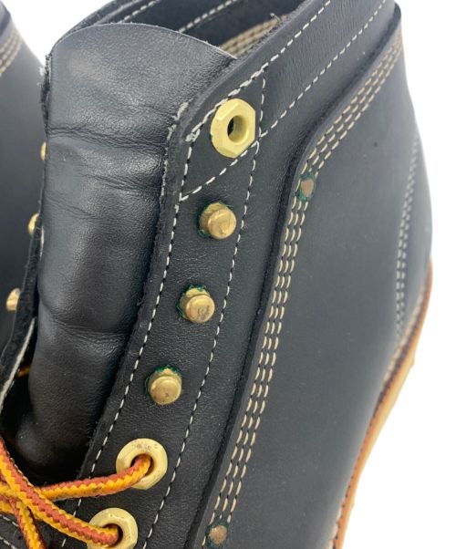 THOROGOOD（ソログッド）THOROGOOD (ソログッド) レースアップブーツ ブラック サイズ:8の古着・服飾アイテム