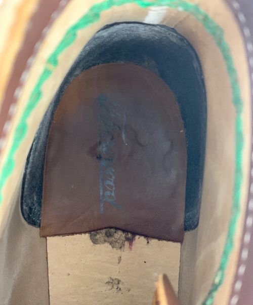 THOROGOOD（ソログッド）THOROGOOD (ソログッド) ルーファーブーツ ベージュ サイズ:7 1/2の古着・服飾アイテム