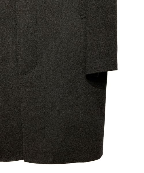 INTIMRGE（インティメージ）INTIMRGE (インティメージ) カシミヤコート ブラック サイズ:Lの古着・服飾アイテム