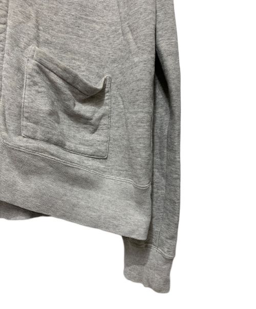 Hysteric Glamour（ヒステリックグラマー）Hysteric Glamour (ヒステリックグラマー) kill girl　ジップパーカー グレー サイズ:Lの古着・服飾アイテム