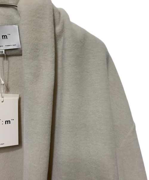 Si:m（スィーム）Si:m (スィーム) フリースコート ベージュ サイズ:38の古着・服飾アイテム
