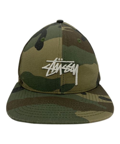 stussy（ステューシー）stussy (ステューシー) New Era (ニューエラ) stussy×New Era カモフラキャップ サイズ:表記なしの古着・服飾アイテム