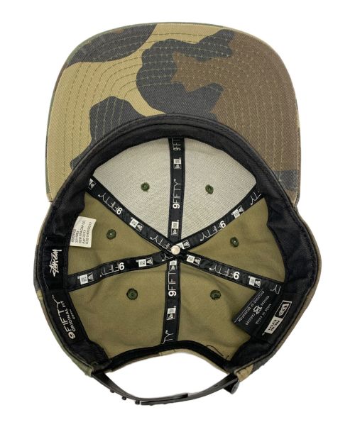 stussy（ステューシー）stussy (ステューシー) New Era (ニューエラ) stussy×New Era カモフラキャップ サイズ:表記なしの古着・服飾アイテム