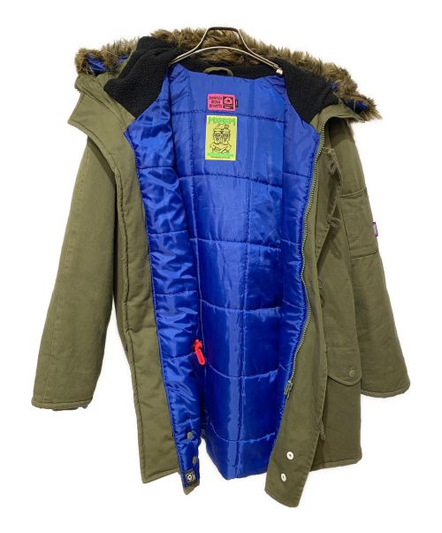 MAGICAL MOSH MISFITS（マジカルモッシュミスフィッツ）MAGICAL MOSH MISFITS (マジカルモッシュミスフィッツ) mxmxm (マジカルモッシュミスフィッツ) フーデッドコート オリーブ サイズ:Lの古着・服飾アイテム