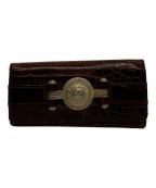 GIANNI VERSACEジャンニ・ヴェルサーチ）の古着「４連キーケース」｜ブラウン