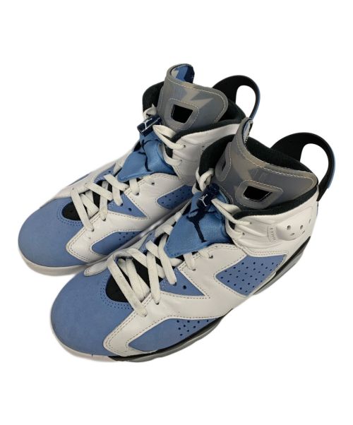 NIKE（ナイキ）NIKE (ナイキ) AIR JORDAN 6 RETRO ホワイト×ブルー サイズ:27.5の古着・服飾アイテム