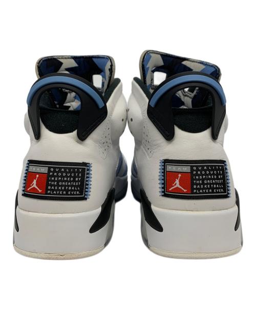 NIKE（ナイキ）NIKE (ナイキ) AIR JORDAN 6 RETRO ホワイト×ブルー サイズ:27.5の古着・服飾アイテム