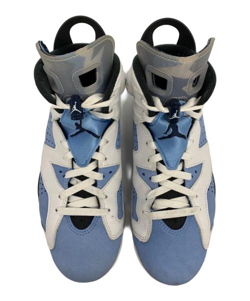 NIKE（ナイキ）NIKE (ナイキ) AIR JORDAN 6 RETRO ホワイト×ブルー サイズ:27.5の古着・服飾アイテム