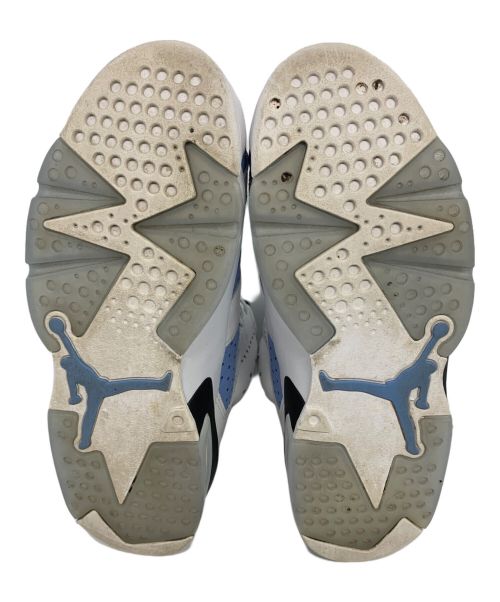 NIKE（ナイキ）NIKE (ナイキ) AIR JORDAN 6 RETRO ホワイト×ブルー サイズ:27.5の古着・服飾アイテム