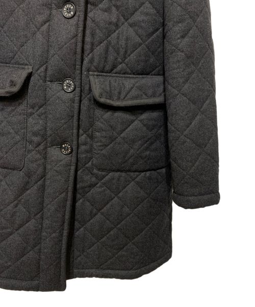 MACKINTOSH（マッキントッシュ）MACKINTOSH (マッキントッシュ) ウールキルティングコート グレー サイズ:38の古着・服飾アイテム