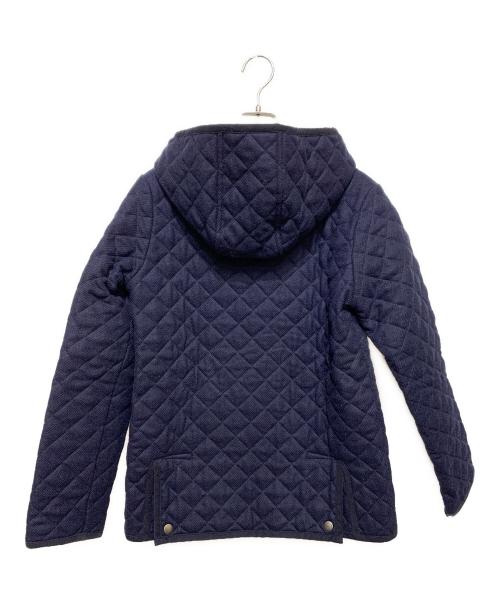 Traditional Weatherwear（トラディショナルウェザーウェア）Traditional Weatherwear (トラディショナルウェザーウェア) ウールキルティングジャケット ネイビー サイズ:36の古着・服飾アイテム