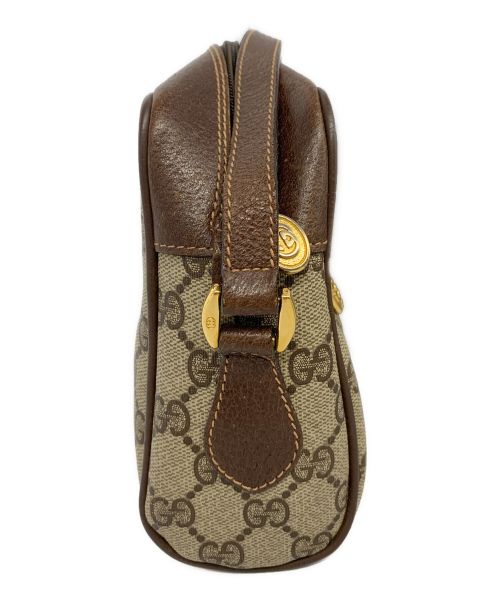 GUCCI（グッチ）GUCCI (グッチ) ショルダーバッグ ブラウン×ベージュの古着・服飾アイテム