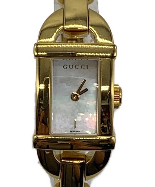 GUCCI（グッチ）GUCCI (グッチ) バンブークォーツ ホワイトの古着・服飾アイテム