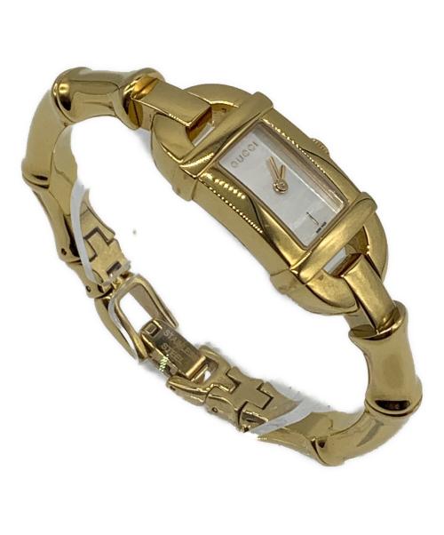 GUCCI（グッチ）GUCCI (グッチ) バンブークォーツ ホワイトの古着・服飾アイテム