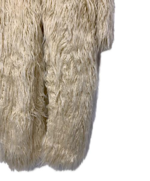 room306（ルームサンマルロクコンテンポラリー）room306 (ルームサンマルロクコンテンポラリー) ファーコート ベージュ サイズ:Mの古着・服飾アイテム