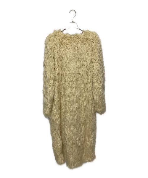 room306（ルームサンマルロクコンテンポラリー）room306 (ルームサンマルロクコンテンポラリー) ファーコート ベージュ サイズ:Mの古着・服飾アイテム