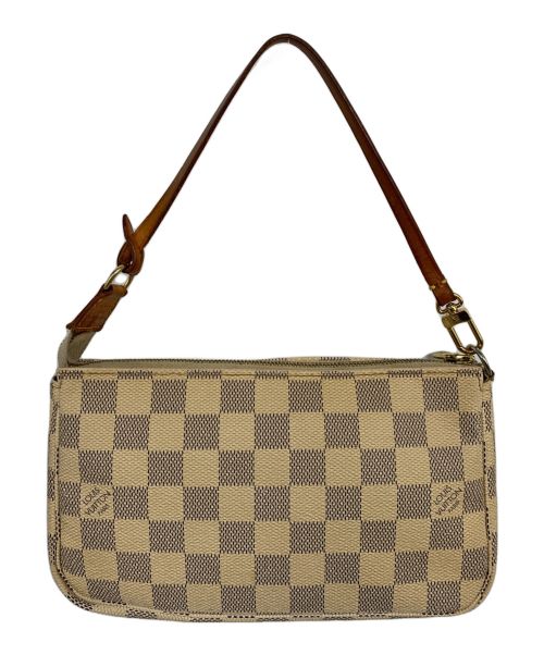 LOUIS VUITTON（ルイ ヴィトン）LOUIS VUITTON (ルイ ヴィトン) ポシェット・アクセソワール ベージュの古着・服飾アイテム