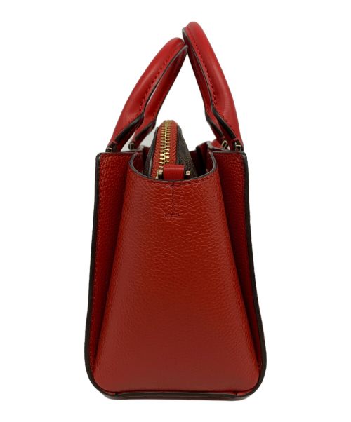 MICHAEL KORS（マイケル・コース）MICHAEL KORS (マイケルコース) DARIA SM 2IN1 SATCHE レッドの古着・服飾アイテム