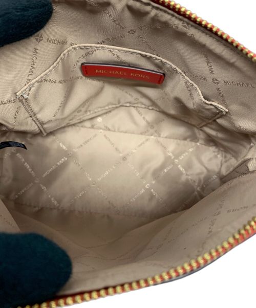 MICHAEL KORS（マイケル・コース）MICHAEL KORS (マイケルコース) DARIA SM 2IN1 SATCHE レッドの古着・服飾アイテム