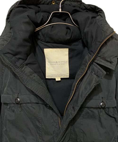 Denim & Supply Ralph Lauren（デニム＆サプライ ラルフローレン）Denim & Supply Ralph Lauren (デニム＆サプライ ラルフローレン) ダウンジャケット ブラック サイズ:XSの古着・服飾アイテム