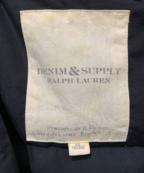Denim & Supply Ralph Lauren（デニム＆サプライ ラルフローレン）Denim & Supply Ralph Lauren (デニム＆サプライ ラルフローレン) ダウンジャケット ブラック サイズ:XSの古着・服飾アイテム