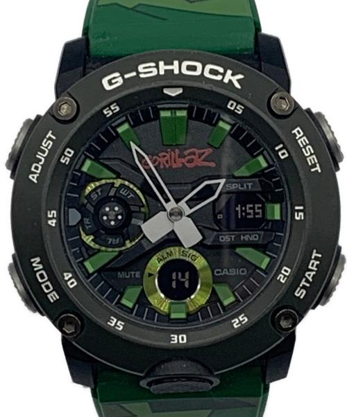 CASIO（カシオ）CASIO (カシオ) G-SHOCK×GORILLAZ グリーンの古着・服飾アイテム