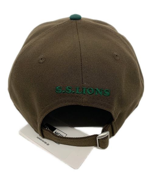 New Era（ニューエラ）New Era (ニューエラ) JOURNAL STANDARD relume (ジャーナルスタンダード レリューム) 別注 埼玉西武ライオンズ LOW PROFILE 9FIFTY ブラウン×グリーン サイズ:F 未使用品の古着・服飾アイテム